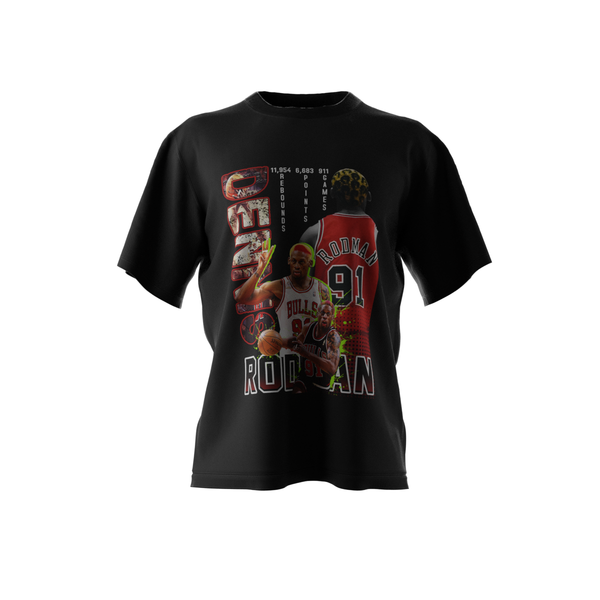 Chicago Bulls Dennis Rodman T-Shirt